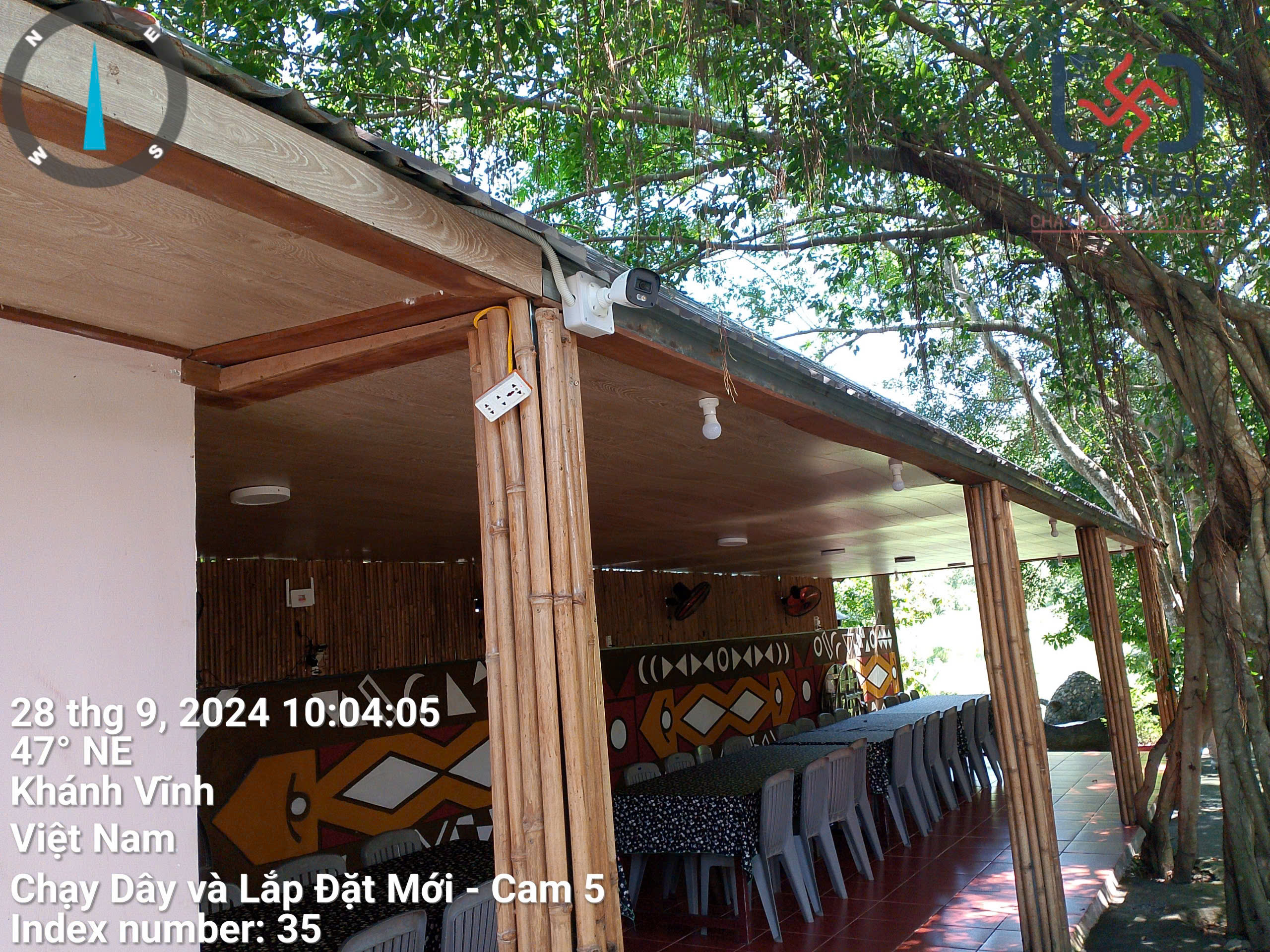 DỰ ÁN LẮP ĐẶT CAMERA & ĐI LẠI HỆ THỐNG ĐƯỜNG DÂY CŨ TẠI "HÒN GIAO" – NHA TRANG